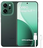 OPPO Smartphone Reno14 F 5G 8GB+256GB, Cámara 50MP, Batería 6000 mAh (Verde)