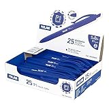 MILAN® Caja expositora 25 bolígrafos P1 touch azul