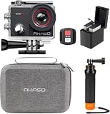 AKASO Pack de Buceo EK7000 Pro Cámara Deportiva 4K 20MP Cámara de Acción