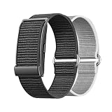 Nilox ONAIR, Brazalete Inteligente sin Pantalla para Fitness, Monitoreo 24/7 de Salud y Actividad, Diseño Minimalista, Batería de Larga Duración, con Entrenamiento Inteligente, Correas Negro y Gris