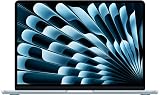 Apple MacBook Air 2025, M4 Chip con 10CPU & 10GPU (13-Pulgadas, 24GB Memoria Unificada, 512GB Almacenamiento) (QWERTZ Alemán) Azul Cielo (Reacondicionado)