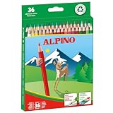 Alpino AL010600 - Lápices de colores, 36 unidades