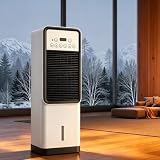 eQianyuan Aire Acondicionado Portátil con Calefacción y Control Remoto 220V