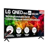 LG 55QNED80B6B - Smart TV QNED EVO AI 55' 4K Sin Reflejos 94%, 2026
