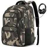 Paude Mochila para ordenador portátil, mochila escolar grande para adolescentes y adultos, mochila de trabajo para estudiantes de secundaria, universitarios y profesionales