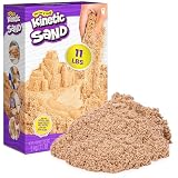 Kinetic Sand 5 kg de Arena cinética marrón Natural, a Partir de 3 años | Original de Suecia | Conocido por jardines de infancia | Juego creativo | Experiencia de juego sensorial | Moldeable y fluido