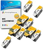 9 XL Compatibles Kodak 30XL Cartuchos de Tinta para Kodak ESP C100, C110, C115, C300, C310, C315, C330, C360, 1.2, 3.2, 3.2S, Office 2100, 2150, 2170 AIO, Hero 2.2, 3.1, 4.2, 5.1 | 30B, 30CL