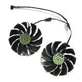 iHaospace 2 Pcs/Lot T129215SU Graphics Card Fan for GIGABYTE GTX 1050 Ti 1060 1070 RX 470 480 570 580 R9 380X GPU Cooling Fan