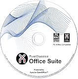 Office Suite 2026 en CD DVD | Paquete Office permanente compatible con MS Office – Crear, Abrir y Editar archivos Word, Excel y PowerPoint | Impulsado por Apache OpenOffice | Windows 11, 10 PC y Mac