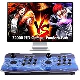 GWALSNTH 32000 en 1 Pandora Box Mini consola de juegos de arcade, videojuegos de juegos 3D, pantalla de 1280 x 720, búsqueda/guardar/ocultar/pausar