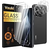 Vauki Protector Pantalla Para Xiaomi 15T Pro 5G Cristal Templado con Protectora Lente Cámara [3+3 Piezas] Dureza 9H Antihuellas Sin Burbujas HD Vidrio Película