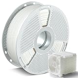 SUNLU PC Filamento 1KG, 1.75mm Policarbonato Filamento para Impresora 3D, Carrete Reutilizable de Alta Temperatura, Resistencia al Impacto y Robusto, Blanco Natural