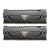 Patriot Viper Steel DDR4 RAM 16GB (2X8GB) 3200MHz CL16 UDIMM Desktop Gaming Memory Kit - PVS416G320C6K