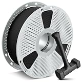 SUNLU PA6-CF Filamento 3D 1.75 mm 1kg, Temperatura de Deflexión Térmica Hasta 209°C, Compuesto por 80% Nylon PA y 20% Fibras de Carbono, Rígido/Fuerte/Resistente al Calor, para Piezas Industriales