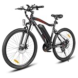 SAMEBIKE Bicicleta electrica, 26' Bici Eléctrica, Bicicleta de montaña Adulto,Bicicleta montaña de, e Bike MTB batería 36V13Ah, Shiman0 21 velocidades