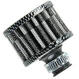 Mintice 12MM Mini Fibra Carbon Cono Motor Filtro de Aire Motociclet Coche
