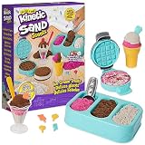 Kinetic Sand Set Helados Arena Magica 454g con 3 Aromas y 6 Herramientas | Set de arena mágica con aromas para crear helados. Incluye 454 g de arena, 3 aromas y 6 herramientas. +5 años.
