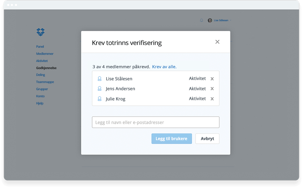 Sikkerhet med tillit