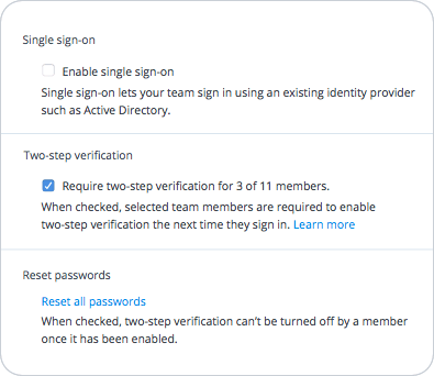 Two-step verification security tool