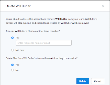delete suspended user