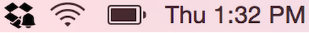 Dropbox Tray Mac Notification